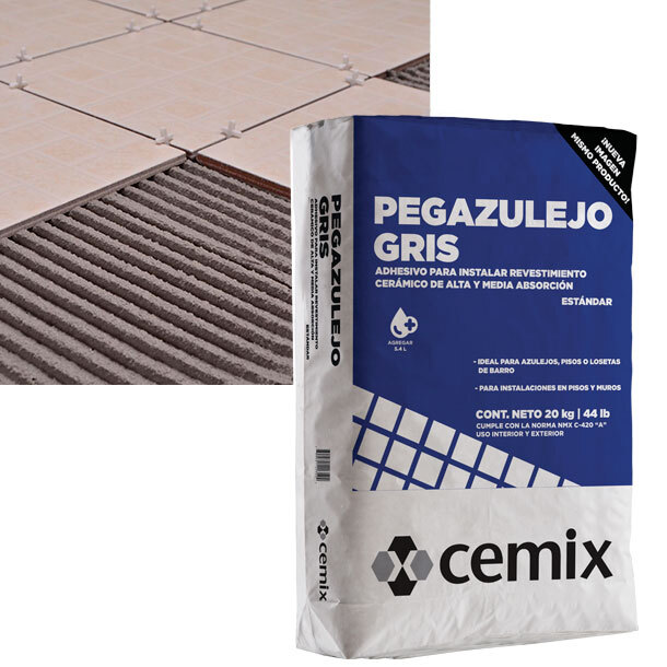 CEMIX PEGAZULEJO GRIS